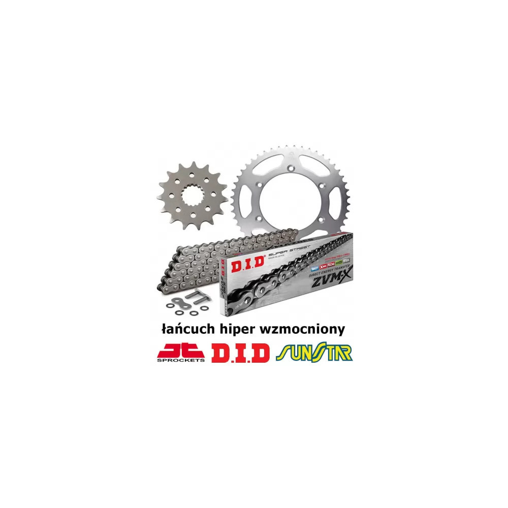 HONDA CB 300F/FA 2015-2018 ZESTAW NAPĘDOWY DID HIPER WZMOCNIONY