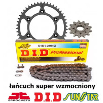 KAWASAKI KX 112 2022-2025 ZESTAW NAPĘDOWY DID