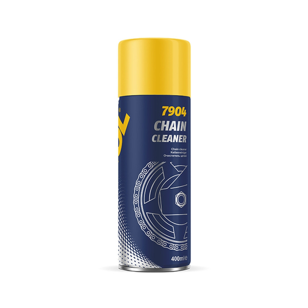 MANNOL CHAIN CLEANER 400ML - SPRAY DO CZYSZCZENIA ŁAŃCUCHA